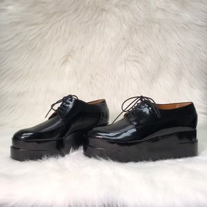 Clergerie Lucie Platform Oxfords Brogues 6.5 36.5